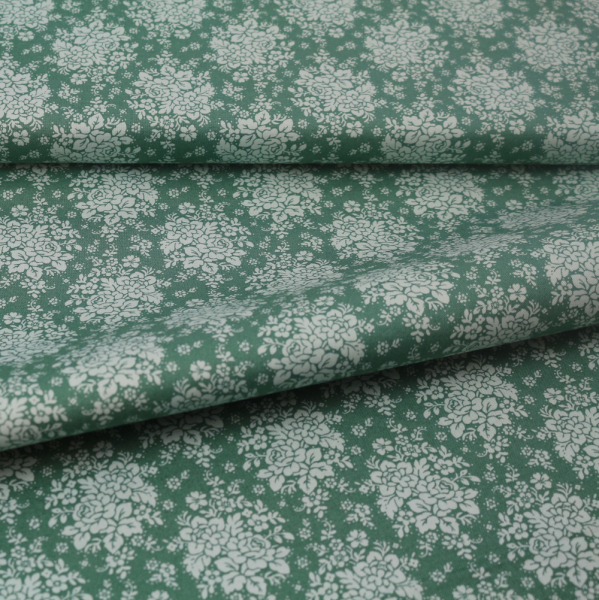 Baumwollstoff / Druckstoff Tilda Audrey Ocean green Spring Diaries